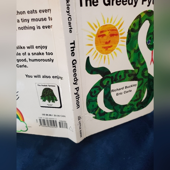 The Greedy Python by Eric Carle Bundle Plush Snake & Book Set - Picture 4 of 6